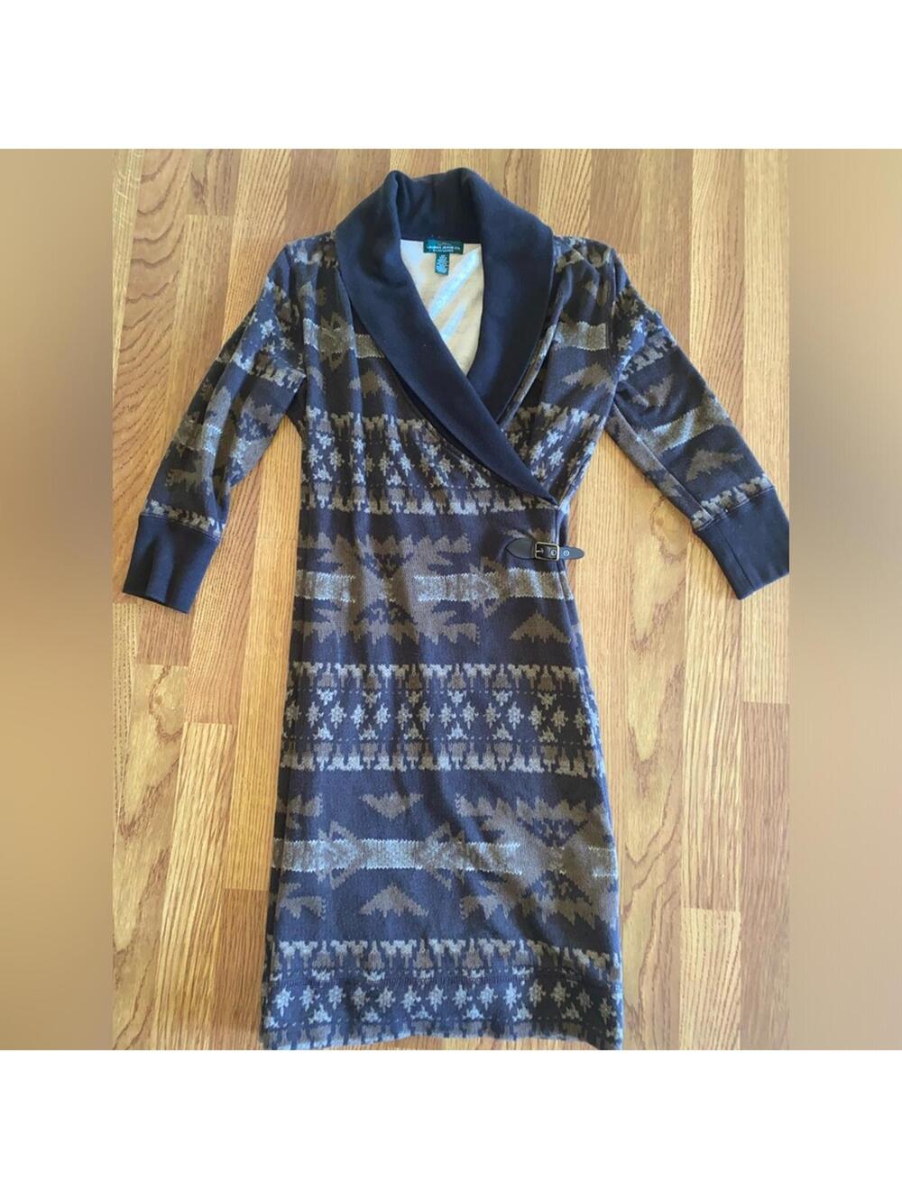 Ralph Lauren Faux Wrap Dress